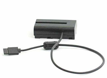 Picture of Battery Power Adapter Cable DC Coupler for DJI Ronin-S to Sony NP-F970 NP-F950 NP-F550 NP-F750 NP-F980 NP-F960 NP-F770 NP-F990 NP-F930 NP-F730 NP-F530