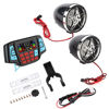 Picture of Motorcycle Stereo Speakers, Waterproof Motorcycle BT MP3 Player Audio Stereo Speaker System USB Memory Card Carrier Motorcycle Accessories