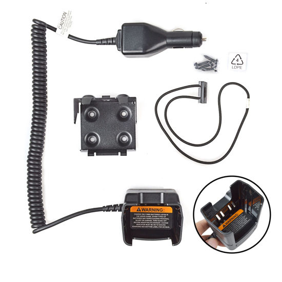 Picture of VBLL Aftermarket RLN4883B Car Travel Battery Charger for HT750 HT1250 HT1250LS HT1550 GP328 GP338 GP340 GP380 MTX850 MTX950 MTX8250 MTX9250 PRO5150 PRO7150 Radio