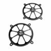 Picture of GUAIMI Audio Fairing Mount Speaker Grill Cover Compatible with Harley Touring Street Glide FL Trike 1996-2013 (Skleton Middle Finger)
