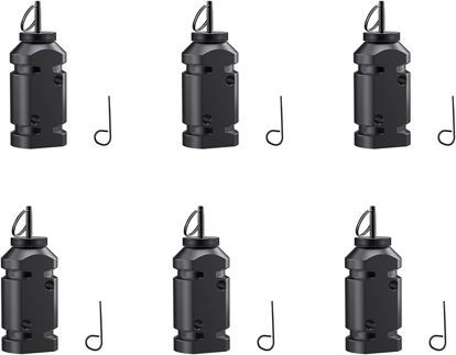 Picture of Wuden 6X Perimeter Trip Alarm,Trip Alarm 12 Gauge Camping,Trip Wire Alarm Device,Bear Deterrent Device,Camping Trip Alarm A, Black