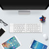 Picture of Bluetooth Keyboard, Portable Keyboard Magnetic Folding Keyboard with Stand Holder and Protective Case Compatible with iOS/Android/Windows Tablets, Smartphones, Laptops, PC and More
