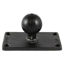Picture of RAM MOUNTS (RAM-202U-24 2" X 4" Rectangle Base with 1.5" Ball