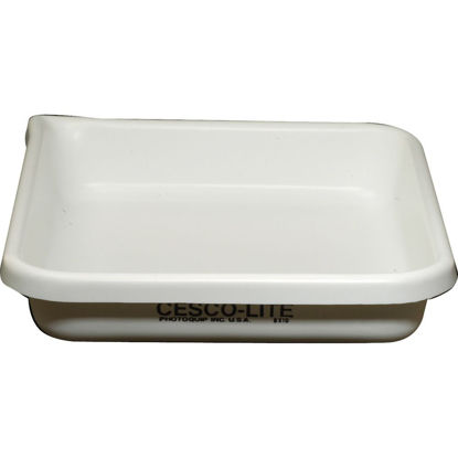 Picture of Cesco Plastic Print Developing Tray with Flat Bottom, 8x10x1.75" Deep