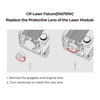 Picture of Generic CR- Falcon Protective Lens Suitable for Falcon Module 5W/10W Enrgraving and Cutting Hine Acc ory 5PCS, Transparent