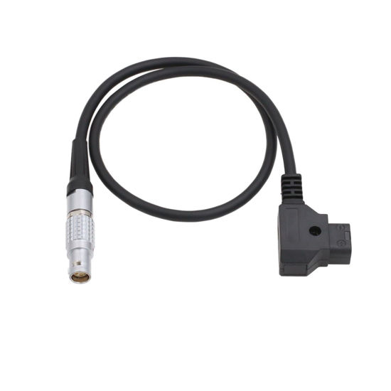 Picture of HangTon Power Cable for RED Komodo-X V-Raptor Scarlet Epic DSMC2 DSMC3 Camera, V-Mount Battery D-tap Female 6 Pin 20"