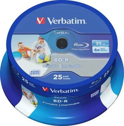 Picture of Verbatim 43811 - BD-R 'Datalife 25 GB 6X Pack of 25