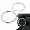 Picture of Three T Rear Tour Pak Speaker Trim Compatible with For Harley Electra Glide FLHTCU FLHTCUL, Ultra Limited FLHTK FLHTKL, Road Glide FLTRU, Tri Glide FLHTCUTG 2014-2019, Chrome