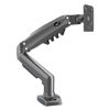 Picture of ELG Full Motion Swivel Single Monitor Desk Mount Stand: Empower Your Workspace with Unmatched Flexibility for 17” to 35'' Displays (4.4lbs to 19.8lbs Load) - F80N Model in Striking Black