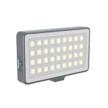 Picture of DigiPower GoViral - InstaFame - Super Compact 50 LED Video Light (3.5W) Features 350 Lumens, 3-Level Adjustable Brightness Includes Phone & Camera Adapter, 3 Color Diffusers & Micro USB Cable
