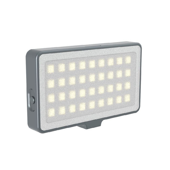 Picture of DigiPower GoViral - InstaFame - Super Compact 50 LED Video Light (3.5W) Features 350 Lumens, 3-Level Adjustable Brightness Includes Phone & Camera Adapter, 3 Color Diffusers & Micro USB Cable