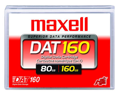 Picture of Maxell 230010 4MM/80 GB/160 GB DAT160 Data Cartridge