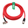Picture of HangTon 12G 4K HD SDI Video Coaxial BNC Cable for Camera Monitor Canare LV-61S 75 Ohm 5m for for Sony FS7 FX9 FX6 Alexa DSMC2 Camera Blackmagic SmallHD Atomos Monitor