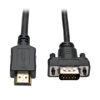 Picture of TRIPP LITE HDMI to VGA Active Adapter Converter Cable, Low Profile, Male-to-Male, 1080p @ 60Hz, 6 Feet / 1.8 Meters, 3-Year Warranty (P566-006-VGA)