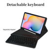Picture of kaidisen Backlit keyboard for iPad 10th Generation Keyboard Case with Mouse, Detachable Backlight Color Keyboard Case for iPad 10,Pink+White