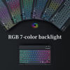 Picture of kaidisen Backlit Keyboard for Galaxy Tab S9 11 inch/Tab S9 FE 10.9 inch/Tab S8 11 inch/Tab S7 11" Keyboard Case with Mouse, Detachable Backlight Color Keyboard Case,Purple+Black