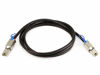 Picture of Monoprice Data Cable - 2 Meter - Black | 28AWG External Mini SAS 26-pin (SFF-8088) Male to Mini SAS 26-pin (SFF-8088) Male Cable
