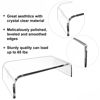 Picture of AMT Premium Acrylic Clear Monitor Stand Laptop/PC/Multimedia Monitor Riser for Home Office