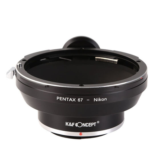 Picture of K&F Concept Adapter for Pentax 67 Mount Lens to Nikon F Camera as D300