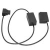 Picture of GyroVu High Power (4.5 Amps) D-Tap to Canon LP-E17 Dummy Battery 30' Straight Intelligent Adapter Cable with Reverse Polarity Protection