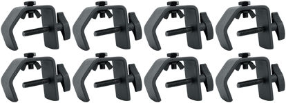 Picture of (8) Rockville LC70 Heavy Duty C Clamp - Mount Light Up to 70 LBS, Adjustable Knob