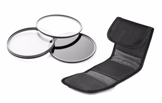 Picture of Canon EF-S 18-200mm f/3.5-5.6 IS USM High Grade Multi-Coated, Multi-Threaded, 3 Piece Lens Filter Kit (72mm)