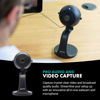 Picture of Movo WebMic-HD Webcam and Condenser Microphone - 1080p HD Webcam and Pro Cardioid Condenser Mic - HD USB Camera and Computer Microphone for Streaming, Gaming, Work-from-Home, Video Calls