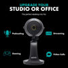 Picture of Movo WebMic-HD Webcam and Condenser Microphone - 1080p HD Webcam and Pro Cardioid Condenser Mic - HD USB Camera and Computer Microphone for Streaming, Gaming, Work-from-Home, Video Calls