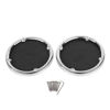 Picture of XMMT Chrome Tour Pak Speaker Trim Cover for Harley Touring Electra Glide Ultra Limited Road Glide Street Glide Trike Tri Glide 2014-2023