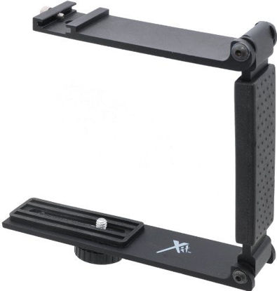 Picture of Xit XTMINIBRK Mini Portable Folding Flash Bracket (Black)
