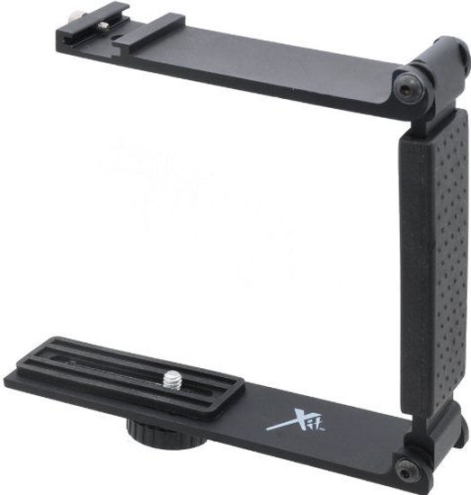 Picture of Xit XTMINIBRK Mini Portable Folding Flash Bracket (Black)