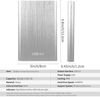 Picture of External Hard Drive 2TB Ultra-Thin Hard Drive USB3.0 Portable Hard Drive 2000GB Compatible PC Notebook Desktop (2TB, Golden)