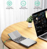 Picture of Slim Foldable Wireless Keyboard Compatible with Samsung Galaxy A51 5G TOUCHPAD Mouse is Universal Providing 48H Use, 560 Days Standby, Portable, Compact, Tri-Fold, Rechargeable!