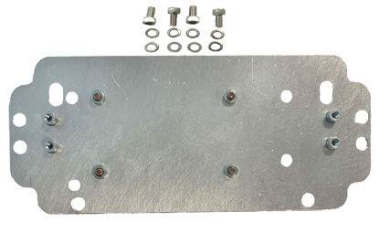 Picture of T400x2AD or TM400x2AD Amplifier Mounting Bracket for 2015 to Present Harley Davidson Road Glide. Securely Mount a Rockford Fosgate T400x2AD or TM400x2AD Amp Directly to Your Road Glide. Easy Install!