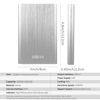 Picture of Ultra Slim Portable External Hard Drive 2TB HDD-USB 3.0 for PC, Mac, Laptop, PS4, Xbox one,Xbox 360-Super Fast Transmission-HD(2TB Silver-A)