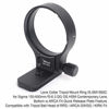 Picture of iShoot Improved CNC Machined Lens Collar Tripod Mount Ring for Sigma 150-600mm f5-6.3 DG OS HSM Contemporary Lens, Built-in ARCA-Swiss Fit Quick Release Plate for Arca Type Tripod Ball Head
