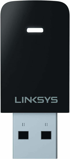 Picture of Linksys USB Wireless Network Adapter, Dual-Band wireless Adapter for PC, 600Mbps (AC600) Speed - WUSB6100M