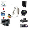 Picture of EZCAP USB Video Audio Capture Recorder Adapter Card V8/Vi8 VHS to DVD Converter TV DVR VCR CCTV Camcorder Game Box PS 2/3 Xbox 360 Video Recording to PC For Windows 10/8 Mac Systems
