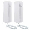 Picture of Maxmartt 2 Pcs Wired Intercom Phone AC DC Two Way Intercom Doorphone Home Room Intercome Phone Indoor Telephone Audio Non-Visual Interphone for Villa Home Office