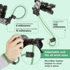 Picture of Foto&Tech Climbing Rope Camera Wrist Strap Quick Release US Made Compatible with Fuji X-T3 X-T20 X-T2 X-Pro2 Sony A6600 A6500 A6400 RX100VII Leica D-Lux 7 Ricoh GR III Canon G9 X Mark II (34cm, GR/BL)