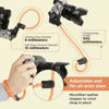 Picture of Foto&Tech Climbing Rope Camera Wrist Strap Quick Release US Made Compatible with Fuji X-T3 X-T20 X-T2 X-Pro2 Sony A6600 A6500 A6400 RX100VII Leica D-Lux 7 Ricoh GR III EOS G9 X Mark II (34cm, O/Y/G)