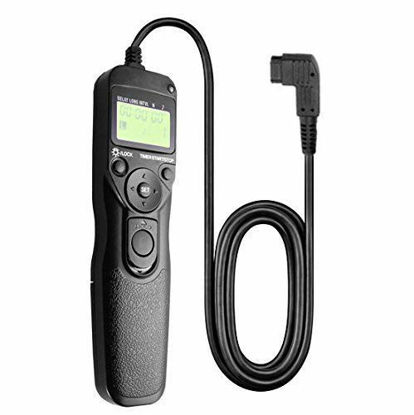 Picture of Foto&Tech LCD Timer Shutter Release Remote Control Cord (Compatible with Alpha A99 A77 A65 A58 A57 A350 A500 A560 A580 A700 A850 A900, SLT A57 A37 A55 A65)