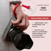 Picture of Foto&Tech Climbing Rope Camera Wrist Strap Quick Release US Made Compatible with Fuji X-T3 X-T20 X-T2 X-Pro2 Sony A6600 A6500 A6400 RX100VII Leica D-Lux 7 Ricoh GR III Canon G9 X Mark II (34cm, Red)