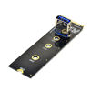 Picture of Tekit NGFF M.2 to USB 3.0 PCI-E Riser Card M2 Slot Extender Adapter for BTC/ETH Mining,NGFF M.2 to PCI-E X16 Slot Transfer Card Mining Pcie Riser Card VGA Extension Cable (5PCS)