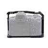 Picture of Foto4easy Cage for Canon EOS R5 R6 Camera with Quick Release 1/4" 3/8" Screw and Cold Shoe Expansion Microphone Monitor Fill Light
