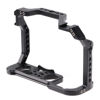 Picture of Foto4easy Cage for Canon EOS R5 R6 Camera with Quick Release 1/4" 3/8" Screw and Cold Shoe Expansion Microphone Monitor Fill Light