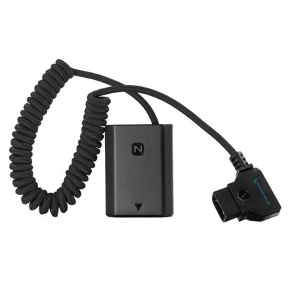 Picture of KONDOR BLUE | D-Tap to NP-FZ100 Dummy Battery Compatible with Sony A7/FX3/FX30 (Black)