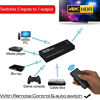 Picture of XOLORspace 23051 4K@60Hz HDR HDMI Switcher 5x1| HDR 5 Ports HDMI Switch 5x1(5 inputs and 1 Output) 4:4:4 with Remote Control/auto Switch for PS 4 PRO, Xbox ONE S, NIVIDIA Shield, Chromecast
