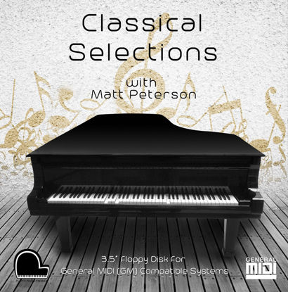 Picture of Classical Selections - General Midi Compatible Music on 3.5" DD 720k Floppy Disk for Player Piano Systems and Digital Pianos
