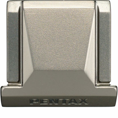 Picture of PENTAX Hot Shoe Cover O-HC177 Stainless Steel Engraved with Pentax Logo, Compatible with All Pentax Cameras with Standard hot Shoe, 31081